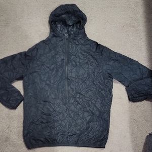 H&M Pull Over Half Zip Nylon Jacket - Woman Medium